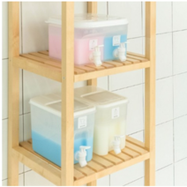 세탁실 생활일상공간 만능 디스펜서 섬유유연제통, 한칸, 옵션선택