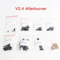 Blurolls Voron 2.4 애프터 버너 나사 압출기 패스너 키트 V2.4 ZeroG Mercury 3d 프린터 용