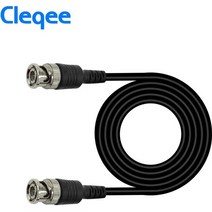 Cleqee P1013 BNC Q9 수 플러그-BNC 플러그 오실로스코프 테스트 프로브 케이블 리드 100CM BNC-BNC, 01 1PCS