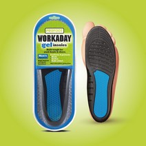 프로풋 워크데이 젤 인솔 깔창 PROFOOT WORKADAY GEL INSOLES, 단품