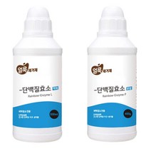 화인 tnc 견고한 단백질 얼룩제거제 단백질효소 액체 500ml 생리혈 아교성분 제거, 단백질효소 - 액체