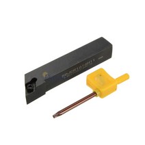 1pc sdjcr1616h11 선반 보링 바 indexableturning 공구 홀더 dcmt11t304 용 렌치가있는 cnc 금속 커터 아버