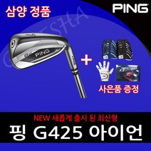 핑 정품 G425 아이언세트 남성용 스틸 카본 8개 명품 골프채 아이언, AWT 2.0 LITE, SR