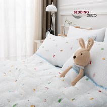 베딩앤데코 귀염둥이 쥬니어 시어서커 순면 여름이불.세트