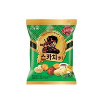 롯데 스카치 세가지 317g 발효버터 사무실간식 탕비실사탕 유아간식 군것질 졸음방지, 6개