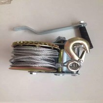 수동윈치 핸드 호이스트 와이어 로프 견인 기계 장치 텐셔너 엘리베이터 크레인, [09] 1200파운드