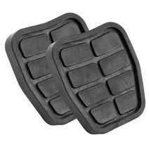2PCS 실용적인 고무 페달 OEM 321721173 클러치 브레이크 패드 폭스 바겐 골프 제타 MK2 FO1 인테리어 자동 교체 부품, 01 2PCS