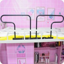 학생 기숙사 노인 추락 방지 난간 머리맡 2층 침대 보호대 낙상방지 사이드레일 튼튼한, H