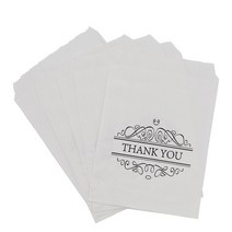 감사합니다 크래프트 종이 가방 다채로운 폴카 도트 스트라이프 쉐브론지 웨딩 사탕 가방 생일 선물 포장 선물 13x18cm, 10pcs, A2006