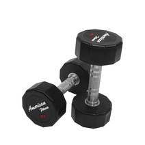 아메리칸12각덤벨 3~50kg 헬스장덤벨 고무덤벨 낱개판매, 12kg 1개