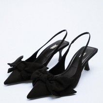자라 ZARA 여성화 스터드 뮬러 부띠 단화 스틸레토 굽 12238810 040