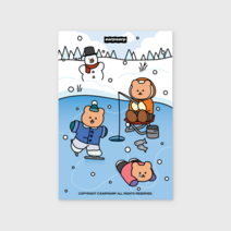 아트박스/어프어프 Lets play winter(엽서), FREE