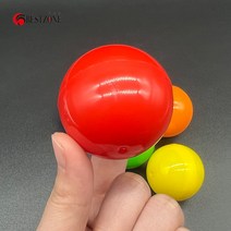 캡슐 뽑기 기계 토이 가챠 머신 피규어 자판기 5개 45MM 4.5CM 1.77 인치 장난감 캡슐 서프라이즈 볼 혼합, 10 주황색