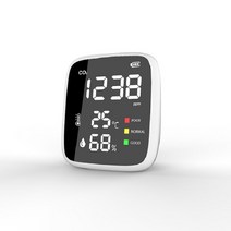 이산화탄소경보기 캠핑 일산화탄소 측정기 dm1308b co2 meter 400-5000ppm air quality ndir sensor detector 디지털 가스 온도 습도
