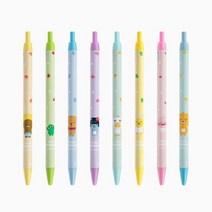 [AKMALL]카카오프렌즈/리틀프렌즈/노크식 볼펜, 단품