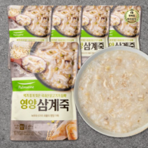 라이브잇 풀무원 영양삼계죽 450g 5개, 60개