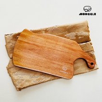 몽글 프리미엄 마호가니 통원목 플레이팅 도마3종, A. 손도끼형 타입