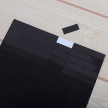 조각 고무자석판 고무자석 조각자석 고무자석판 자석테이프 자석, 기본, 25 x 15mm (60P)