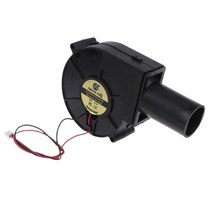 시로코팬 풍로 낙엽청소기 무선 송풍기 배풍기H4GD 5V-24V 공기 송풍기 팬 숯 스타터 요리 화재 그릴 + 덕, 01 12V