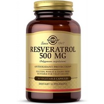 솔가 레스베라트롤 레스베라트렌스 500mg 30캡슐