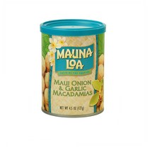 마우나로아 마카다미아 마우이 어니언 갈릭 12팩 Mauna Loa Macadamia Maui Onion Garlic Flavor 127g 12p