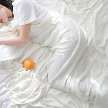 러빙랩 러빙랩 멜로디 대나무섬유 80수 코마사 거즈 이불 200X230cm, 아이보리