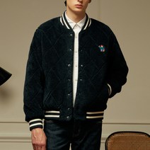 헤지스 남성용 패딩턴 캐릭터 자수 긴팔 캐주얼 점퍼