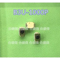10PCS B3U - 1000p 초소형 패치 2 피트 터치 스위치 3*2.5*1.6 마이크로 버튼, 한개옵션0