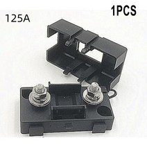 85X40X 39mm 메가 퓨즈 홀더 12 / 24V 60 ~ 500 Amp 자동차 전자 볼트 해양 정격 액세서리 1 개, 04 125A