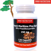 파인바크 150mg 120 캡슐 4개월 프랑스 해송 추출물 마린타임, 1병, 120캡슐(4개월)