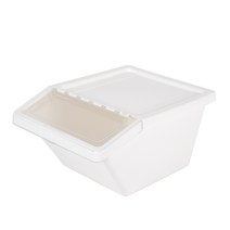 쌓아올려 보관하는 재활용 분리수거함 50리터, 중(뚜껑+하부 세트), 1개