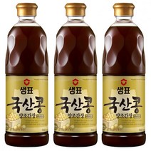 샘표 국산콩 간장 (프리미엄) 860ml x 3