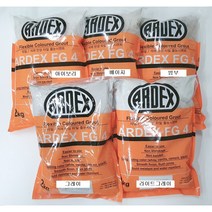 (신규색상입고)아덱스FG4 2kg ARDEX 고탄성방수줄눈시멘트 화장실 주방 컬러메지 메지 타일, 그레이(249)2KG