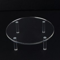 원형 테이블 아크릴 진열대 제품 디피 소품 피큐어 프라모델 건담 장난감 매장 전시, 사이즈, 중