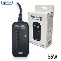 아마존 26도 수족관용 미니 디지털 고정히터 55W, 없음, 1개