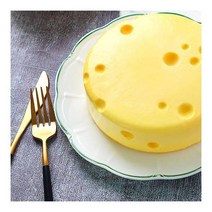 다람쥐스토리 달콤한 에멘탈 치즈 케이크 650g (홀케이크) 회사 탕비실 아이들 간식 카페 디저트 체중관리, 4개