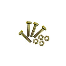 바퀴+판 장착 볼트/너트 4개 1SET (피대차 달리 데크트럭용) 캐스터바퀴용, 3인치