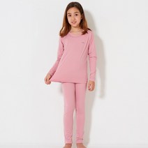 엘인보아 아동용 에어로히트 발열 내복 _핑크