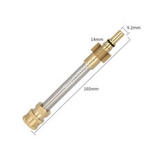 고압세척기 고압 세척기 건용 10cm 스피어로드 랜스 어댑터 1/4 퀵 커넥션 Karcher Lavor Bosch Nilfisk Interskol, [05] 빨간