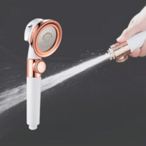 수압상승샤워기 절수샤워기 헤드 스프레이건 청정 콸콸폭포샤워기, 로즈골드