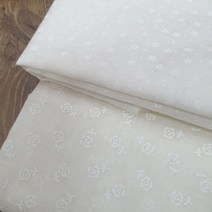 40수 잔꽃장미 발포거즈 2종 천연염색 손수건 커텐 원단, 별꽃