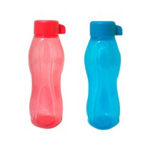 타파웨어 물통 어린이물병 물병 310ml 2P, 라임+퍼플