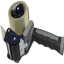 Side Loader Tape Dispenser Gun 2” - Hand-held Packing Tape Cutter/gun and 1 Clear Tape Roll
