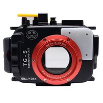 Mcoplus SeaFrogs TG4 TG5 TG6 60M/195ft 수중 다이빙 카메라 하우징 Olympus TG-4 TG-5 TG-6 카메라 용 방수 케이스, TG5 waterproof Case, 1 건