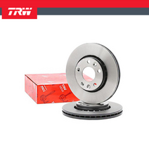 지프 그랜드체로키 후브레이크디스크 TRW DF8093 2장 68035022AB