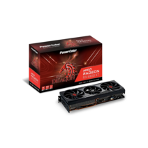 PowerColor Red Dragon AMD Radeon RX 6800 XT 게임용 그래픽 카드, 기본