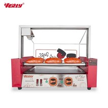 자동회전 전기구이 소시지 업소용, 5튜브
