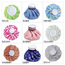 SBNY 여름철 골프 라운딩 필수품 아이스팩 대형 12인치 얼음주머니 다양한 색상 아이스백 찜질주머니, 비행기블루