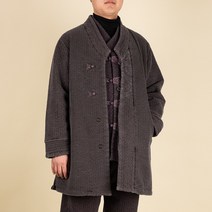 다오네우리옷 남자-후염 기모 누빔 두루마기 생활한복(개량한복)