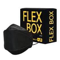 (국산100%) 블랙 3D 입체형 MB필터 일회용마스크 대형 50매, 1매, 50매입